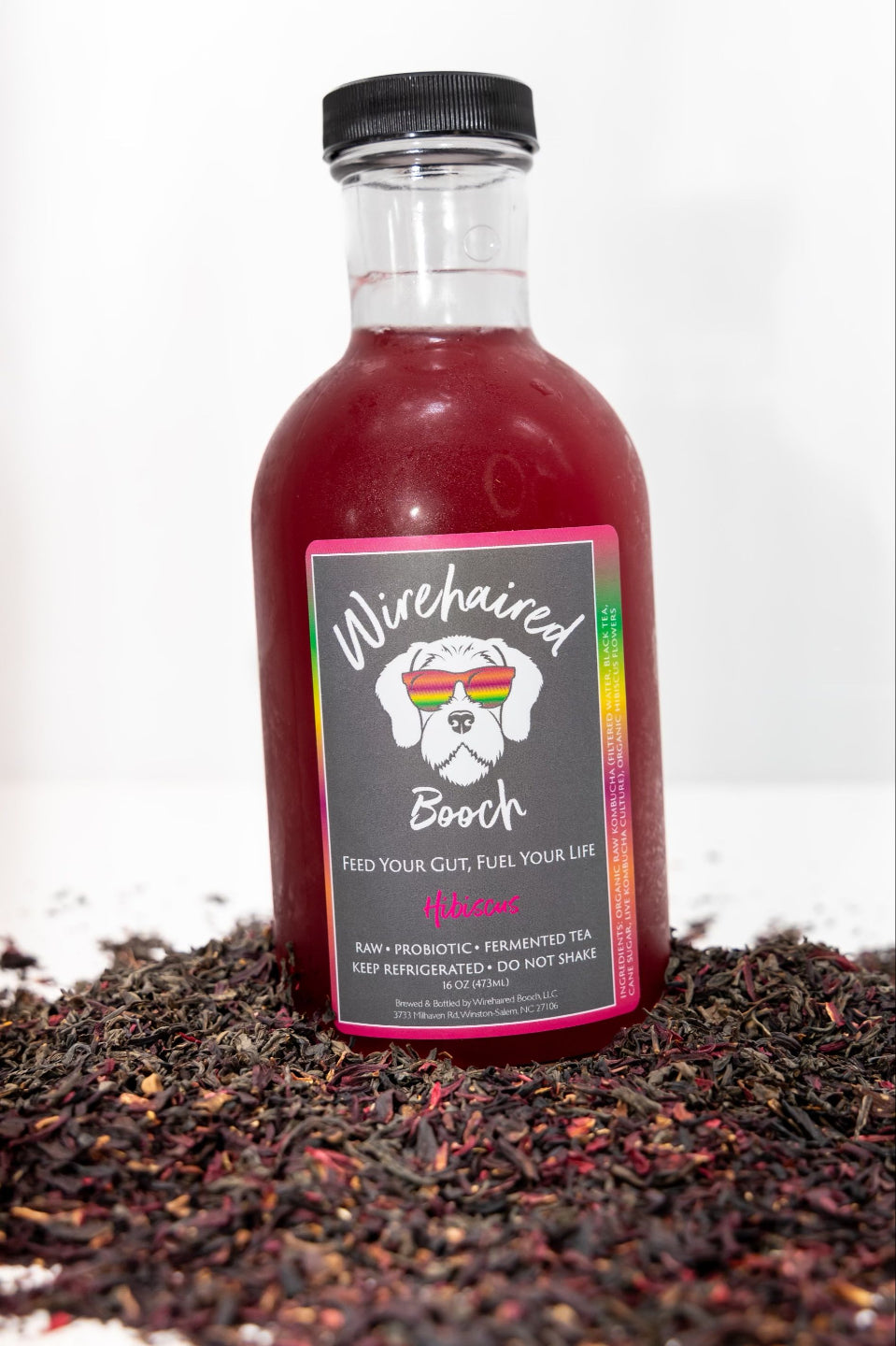 Raspberry Rose Kombucha